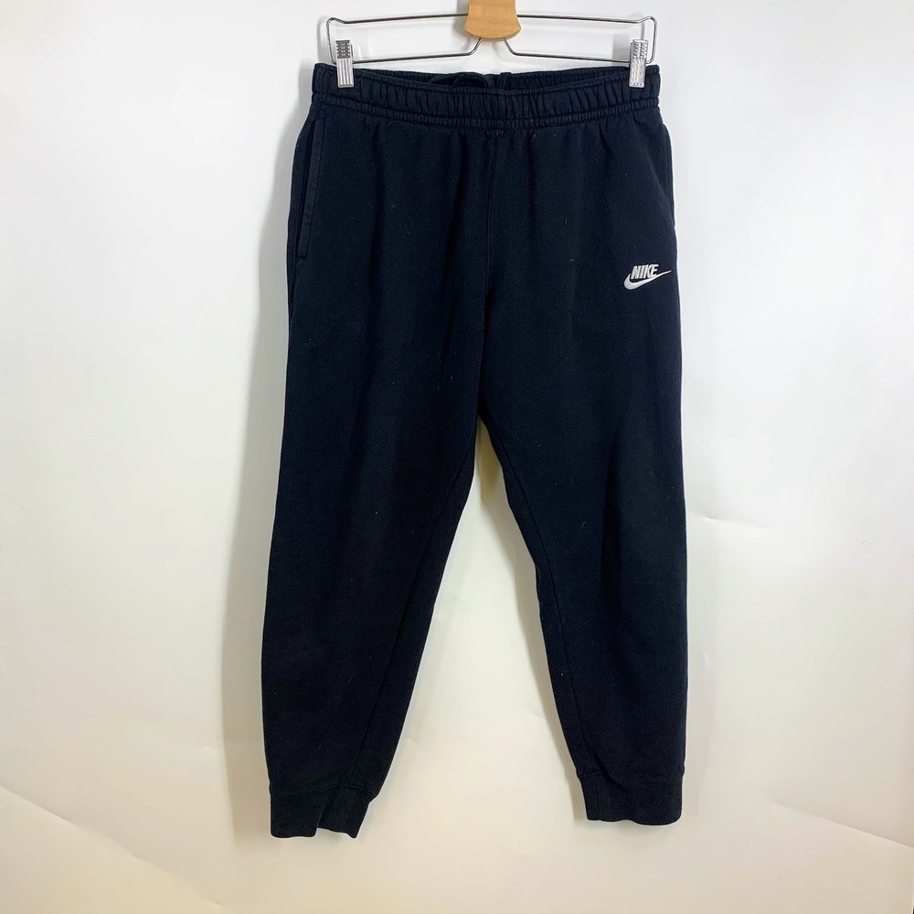 Nike Men's Sportswear Club Fleece Elastic Waist Tapered Cotton Sweatpants Size M